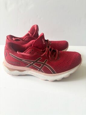 ASICS GEL-Nimbus 24 Running Shoes Cranberry Pink Women's Sz 8.5